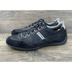 Pirelli John Rex 02 Footwear Lace Up Leather Sneakers Shoes Men's Size 9 Black